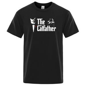 The Catfather Funny T-Shirt