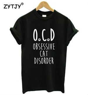 Obsessive Cat Disorder T Shirt