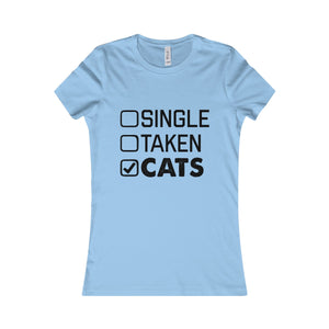 Still Taken by Cats Single Taken Cats Womans T - Only Cat Shirts