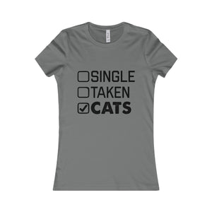 Still Taken by Cats Single Taken Cats Womans T - Only Cat Shirts