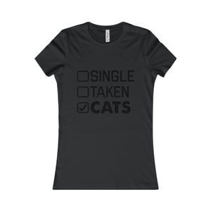 Still Taken by Cats Single Taken Cats Womans T - Only Cat Shirts