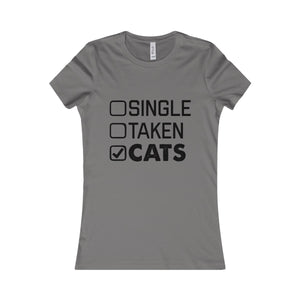 Still Taken by Cats Single Taken Cats Womans T - Only Cat Shirts