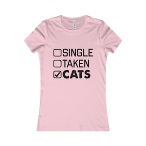 Still Taken by Cats Single Taken Cats Womans T - Only Cat Shirts