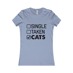 Still Taken by Cats Single Taken Cats Womans T - Only Cat Shirts