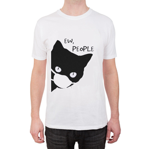 Quarantine Social Distancing - Cat Looking Outside T-shirt