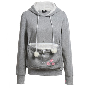 Cat-a-roo! The amazing cat pouch hoodie