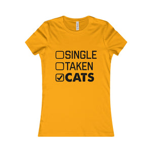 Still Taken by Cats Single Taken Cats Womans T - Only Cat Shirts
