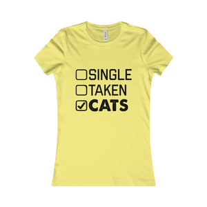 Still Taken by Cats Single Taken Cats Womans T - Only Cat Shirts
