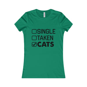 Still Taken by Cats Single Taken Cats Womans T - Only Cat Shirts