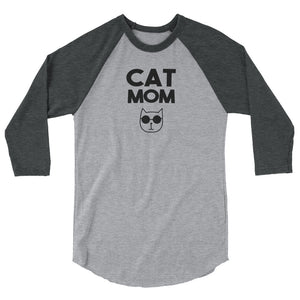 Cat Mom Baseball Shirt