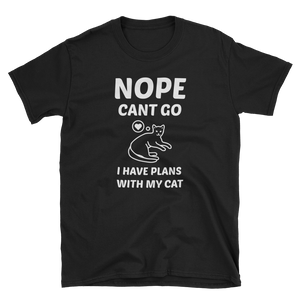 plans with cat ladies tshirt 