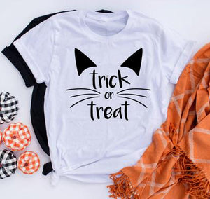 Trick or Treat Halloween T Shirt