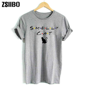 Smelly Cat Printed T-shirt