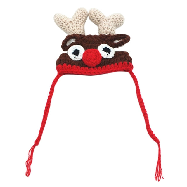 Scouring Cloth Reindeer Antlers Cats Believe Meowy Christmas - Temu