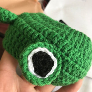Knitted Frog Hat | Cat Costume