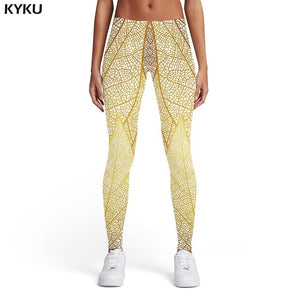 KYKU Brand Cat Leggings Women Animal Spandex Cartoon Printed pants Harajuku Trousers Graffiti Leggins Womens Leggings Pants