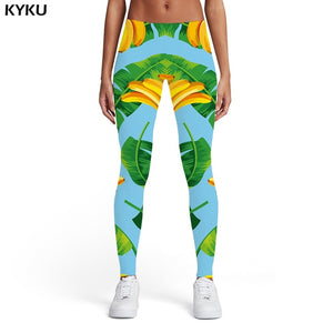 KYKU Brand Cat Leggings Women Animal Spandex Cartoon Printed pants Harajuku Trousers Graffiti Leggins Womens Leggings Pants