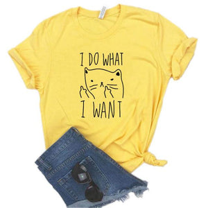 I Do What I Want Hipster Funny T shirt