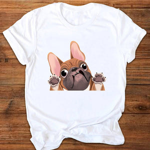 Women Graphic Cat Letter Funny Clothing Cute 90s Ladies Printing Print Clothes Lady Tees Tops Female T Shirt Womens T-Shirt