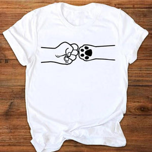 Women Graphic Cartoon Cat Animal Flower Fashion Printing 90s Style Print Clothes Lady Tees Tops Female T Shirt Womens T-Shirt