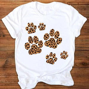 Women Graphic Cartoon Cat Animal Flower Fashion Printing 90s Style Print Clothes Lady Tees Tops Female T Shirt Womens T-Shirt