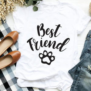 Women Lady Cat Funny Coffee Short Sleeve Cute Print Casual T Tee Womens Tshirt for Female Shirt Clothes Top Graphic T-shirt