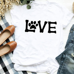 Women Lady Cat Funny Coffee Short Sleeve Cute Print Casual T Tee Womens Tshirt for Female Shirt Clothes Top Graphic T-shirt
