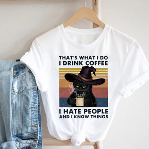 Women Clothing Cat Funny Letter Cute Kawaii Fruit Cartoon Ladies Summer Clothes Print Tshirt Female Tee Top Graphic T-shirt