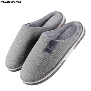 Women House Slippers Cartoon Cat Cute Shoes Non-Slip Soft Winter Warm Indoor Bedroom Home Slides Lovers Couples Floor Shoes
