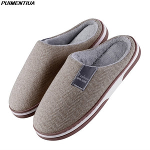 Women House Slippers Cartoon Cat Cute Shoes Non-Slip Soft Winter Warm Indoor Bedroom Home Slides Lovers Couples Floor Shoes