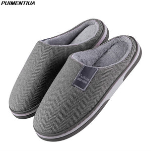 Women House Slippers Cartoon Cat Cute Shoes Non-Slip Soft Winter Warm Indoor Bedroom Home Slides Lovers Couples Floor Shoes