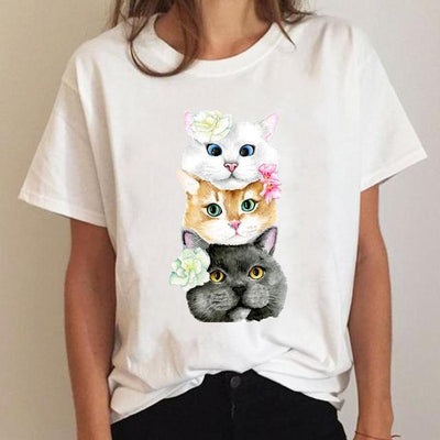 90s cat shirt hotsell