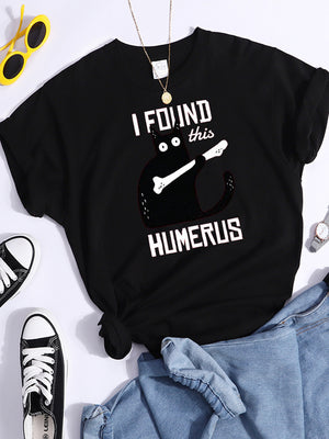 Tshirt For Woman Tsundere Cat Drinking Tea Women&#39;s Tshirt Oversize Fashion Women Clothing Funny Korean Style T-Shirts For Woman