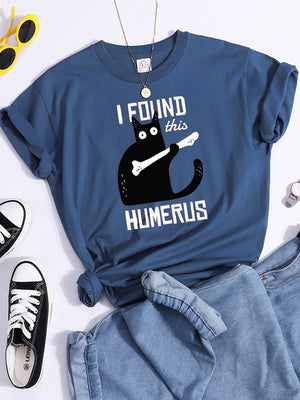 Tshirt For Woman Tsundere Cat Drinking Tea Women&#39;s Tshirt Oversize Fashion Women Clothing Funny Korean Style T-Shirts For Woman