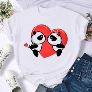 Women Print Cat Lovely Pet Animal Cute T Shirt Fashion Summer Female Casual Top Short Sleeve Tshirts Cartoon Graphic Tee T-Shirt