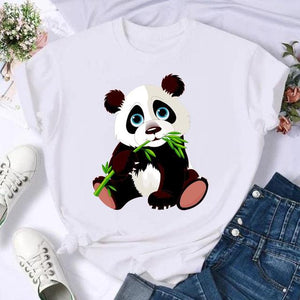 Women Print Cat Lovely Pet Animal Cute T Shirt Fashion Summer Female Casual Top Short Sleeve Tshirts Cartoon Graphic Tee T-Shirt