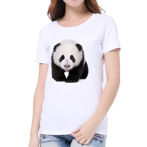 S-3XL 2022 Women 3D Cat Print White Soft Casual Lady T-Shirt Summer Short Sleeve Animal Round Neck Cheap Clothes Top Femme