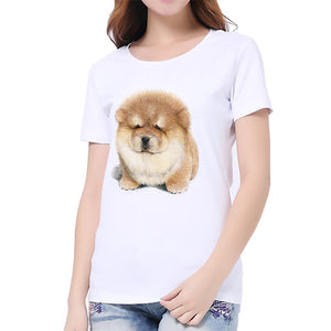 S-3XL 2022 Women 3D Cat Print White Soft Casual Lady T-Shirt Summer Short Sleeve Animal Round Neck Cheap Clothes Top Femme