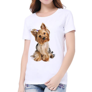 S-3XL 2022 Women 3D Cat Print White Soft Casual Lady T-Shirt Summer Short Sleeve Animal Round Neck Cheap Clothes Top Femme