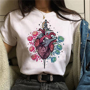 Short-sleeved T-shirts, Cute Cats, Animals, Funny Women&#39;s Tops, Casual Women&#39;s Fashion, Beautiful Summer T-shirts, Female Graphi