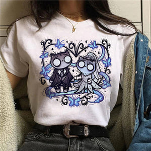 Short-sleeved T-shirts, Cute Cats, Animals, Funny Women&#39;s Tops, Casual Women&#39;s Fashion, Beautiful Summer T-shirts, Female Graphi