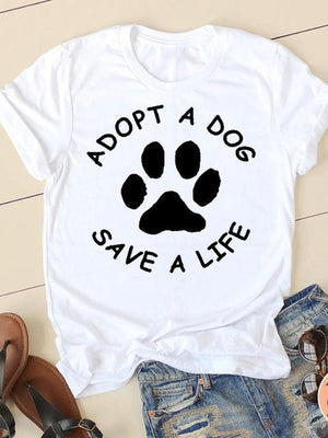 Print T-shirts Short Sleeve Ladies Summer Casual Clothing Women Cat Love Style O-neck Fashion Female T Clothes Graphic Tee