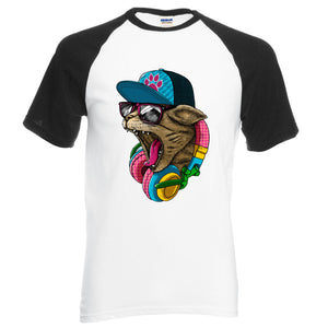 Crazy cat dj shirt - onlycatshirts