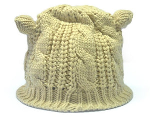 Fashion Cat Ear Beanie - Only Cat Shirts
