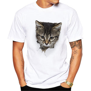 Kitten White T Shirt - Only Cat Shirts