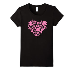 Cat Lovers Kitten Heart T-shirt - Only Cat Shirts