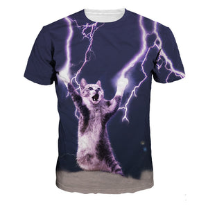 Lightning Cat T-shirt