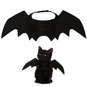 Creative Animal Pet Dog Cat Decoration Wings Festival Clothes Bat Vampire Halloween Fancy Dress Costume Outfit Wings